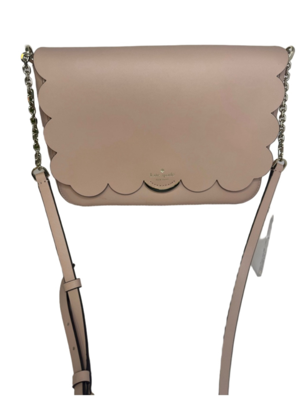 #405 Kate Spade NWT Magnolia Street Isabella Leather Blush Pink Crossbody Bag